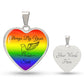 Always By Your Side Engravable Heart Necklace Where Dogs Shop
