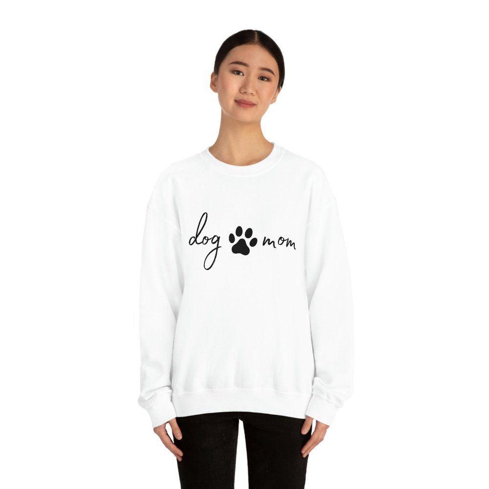 Dog Mom Sweatshirt, Shirt for Dog Moms, Sweats and gifts Where Dogs Shop