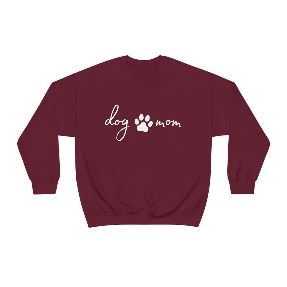 Dog Mom Sweatshirt, Shirt for Dog Moms, Sweats and gifts Where Dogs Shop