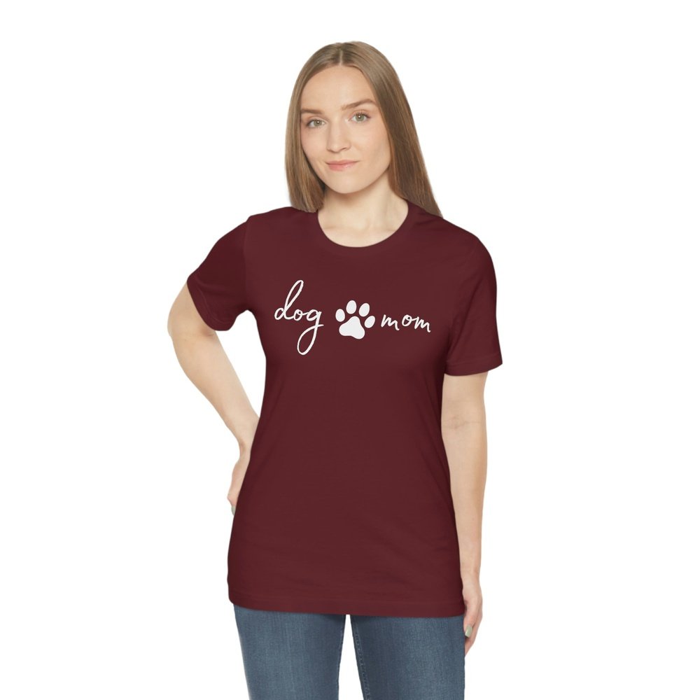 Dog Mom - Unisex Jersey Short Sleeve Tee Where Dogs Shop