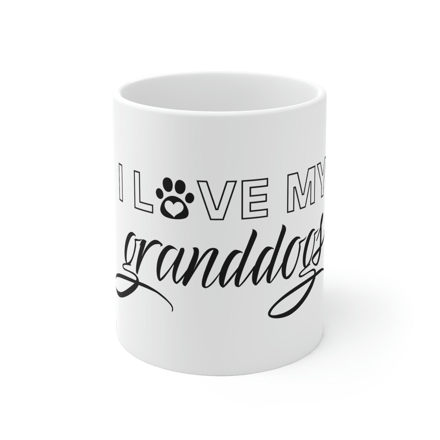 I Love My Granddogs Mug Where Dogs Shop