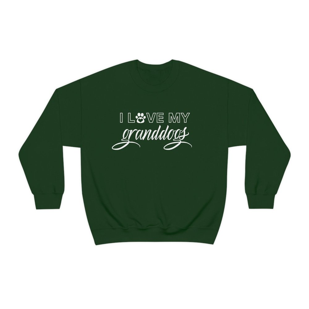 I Love My Granddogs Sweatshirt, Shirt for Women with Granddogs, Sweats and gifts Where Dogs Shop